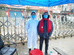 “白衣战士”在一线，进贤县农业农村局深化协助文港镇严把疫情防控关