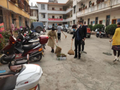 勐海县农业农村局组织展开网格片区和办公区大打扫活动