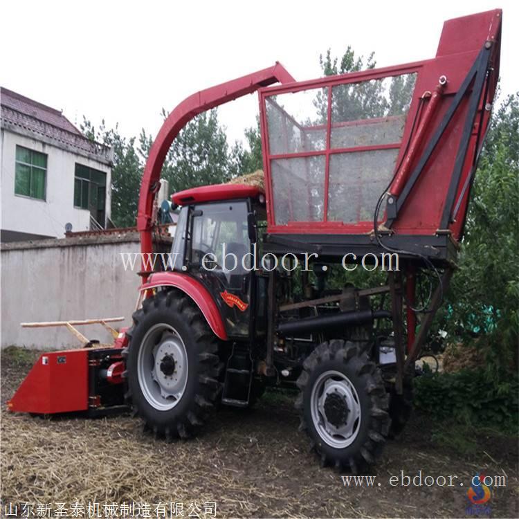 拖拉机带拾草机型号   全株玉米秸秆回收机