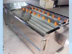 【瑞泓海蛎子清洗机 高效能不锈钢毛刷辊清洗机 海红 扇贝清洗机厂家】价钱_零售_厂家_参数_图片_果蔬加工设备