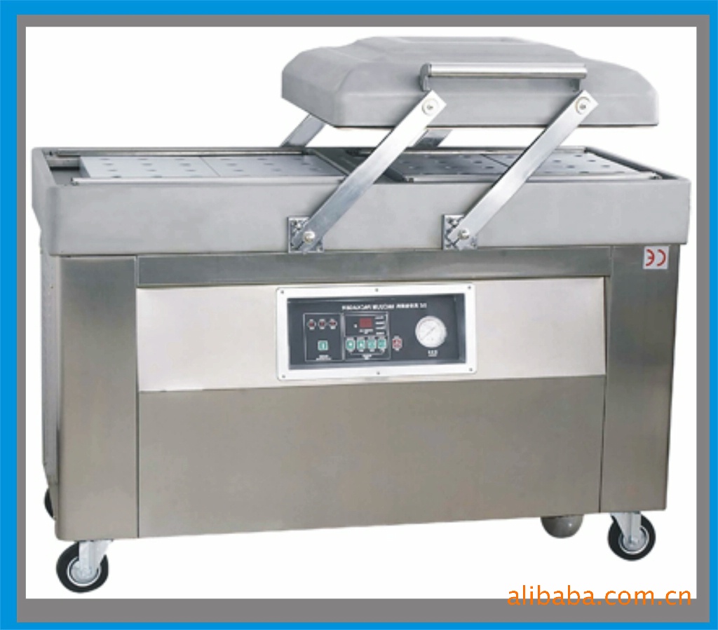 供应DZQ500/2S型电脑版不锈钢双室真空包装机