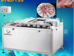 直销 商用数控杀鱼机 斜切片机 三文鱼斜切片机 可调斜切厚度