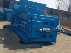 废纸打包机 100吨卧式废纸箱打包机