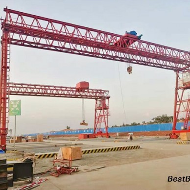 宁夏银川龙门吊100吨出租客户很满意