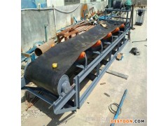 物料装卸用带式输送机 胶带式肥料输送机厂家 蔬菜水果袋输送机价格