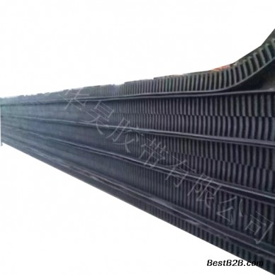 供应大倾角挡边输送带青岛华昊胶带