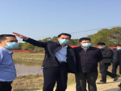 省委农办副主任倪美堂一行到新建区调研春耕备耕任务