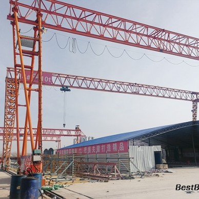 贵州铜仁龙门吊20吨出租可带悬臂起重机