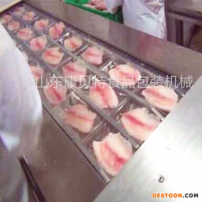 康贝特罗非鱼全自动真空包装机