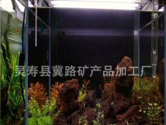 天然红色火山岩罗非鱼诱色 水族造景（浮石）