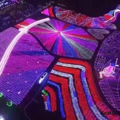 梦幻灯光节造型制作灯光展出售灯光展布置规划