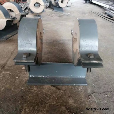 定制热力管道蛭石管托 活动支架 固定管部支撑件