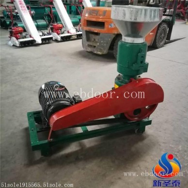 两相电养兔子用制粒机    饲料颗粒机的生产配比