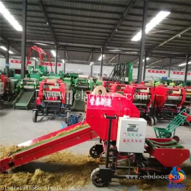 秸杆青贮用包膜机   全自动打捆机价格  青储饲料制作加工