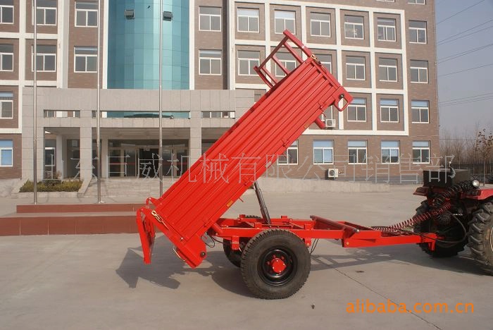 供应2吨拖拉机农用自卸拖车