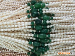 珍珠项链 珍珠戒指河蚌 跑江湖 天然北海珍珠饰品