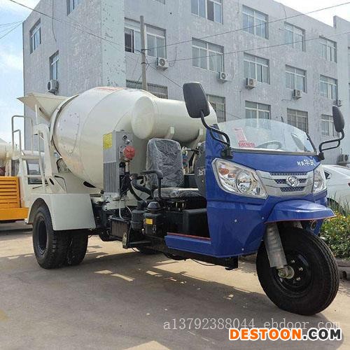 新款小型三轮混泥土搅拌车价格与图片明细