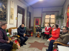 合阳：县农检中心 寒冬情系贫穷党员 走访慰劳彰显真情