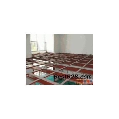 北京专业阁楼搭建 隔层混凝土浇筑钢结构二层楼板制作