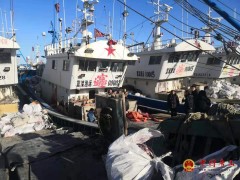 滦南县水产效劳中心集中展开对我县异地作业渔船平安反省任务