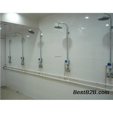 浴室付费系统 预扣费学生热水表 IC卡控水器