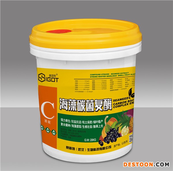 海藻碳菌复酶菌肥 生姜增产专用肥料 蔬菜叶面肥