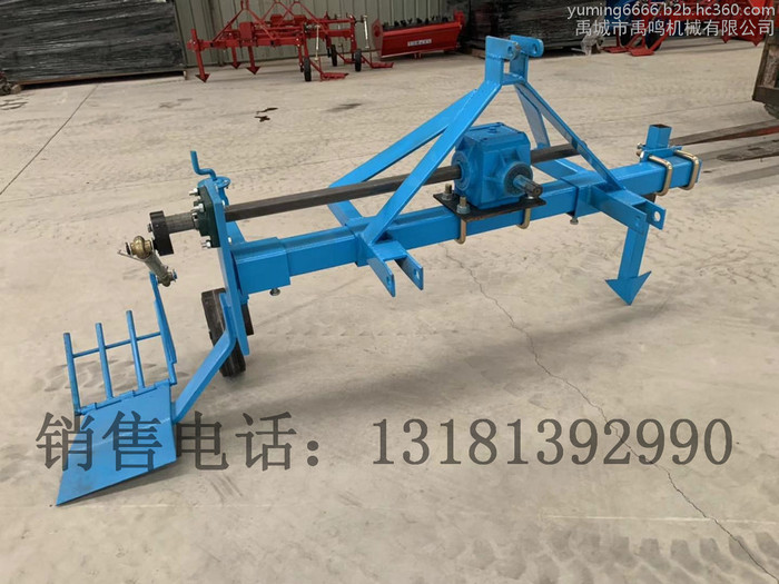 拖拉机供应后置单行大葱收割机全自动 大葱收获机 四轮拖拉机后置悬挂大葱 收获机械厂家直销