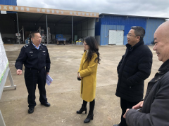 市农业农村局副局长刘罡霏带队调研行业安全责任清单制管理试点义务