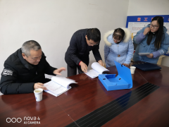 晋中市水利局督查我县在建重点水利工程安全消费和农民工工资支付保证情况