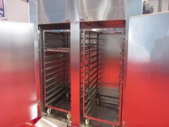 厂家供应淡干毛扣鱼 小凤尾鱼热风烘箱 鱼干箱式干燥机