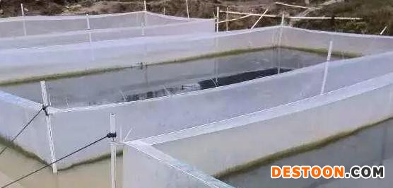 4X2X1.2米高密度加厚水蛭蚂蝗防逃养殖网蚂蝗养殖网80目水蛭网箱