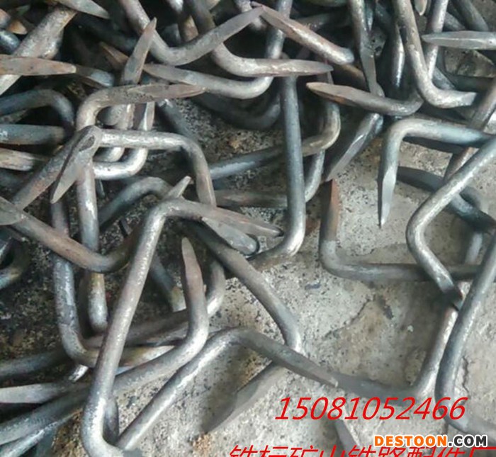 热销扒钉双尖钉 蚂蝗钉定做尺寸异形扒钉