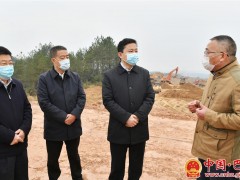 罗增斌前往南江县调研督导农村疫情防控、重点项目复工、春耕消费和脱贫攻坚义务