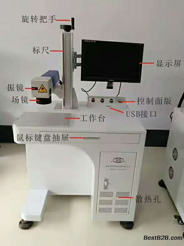 盐城海安激光打标机雕刻机控制方便选典拓的一键式开机