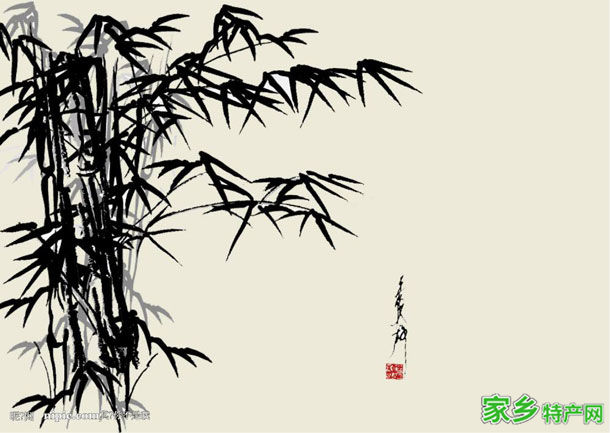庐山竹丝画帘 -九江庐山特产