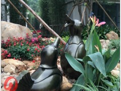 广州鹏展艺术雕塑鸭子雕塑