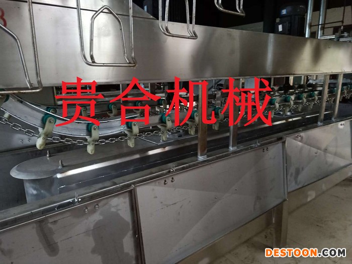 贵合鸽子流水线    鸽子自动宰杀设备   鸽子自动脱毛机