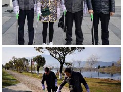 县畜牧兽医局展开“净城慢跑”主题党日活动