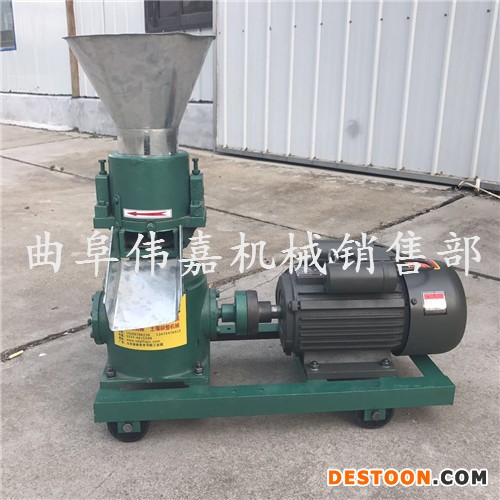 鸭饲料颗粒机獭兔饲料机 宠物饲料加工设备 K