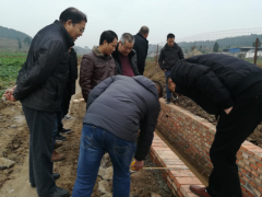 德阳晋中市农业农村局到罗江区敦促指点2019年高标准农田项目树立