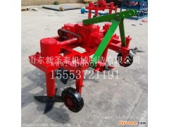 大蒜收获机收蒜视频  拖拉机牵引收蒜机多少钱