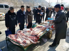 宜川：加强肉品监管   保证肉食安全