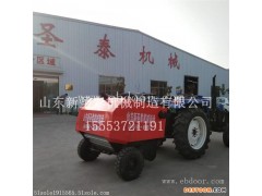 小型麦秆打捆机工作视频