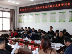 鄠邑区：召开实施乡村复兴战略促进城乡融合展开义务三年举动方案讨论会