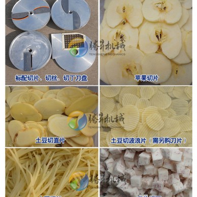 腾昇TS-Q112球根茎瓜果切菜机 莲藕切片机 熟莲藕切丁机视频 欢迎咨询