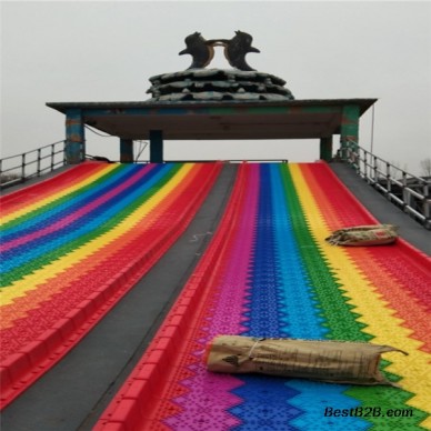 四季可体验的滑道项目彩虹滑道 专业规划场地