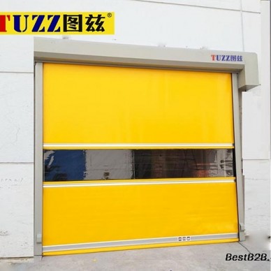六安pvc车间防蚊虫快速卷帘门