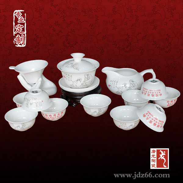 定制手绘骨瓷茶具   茶具套装批发厂家