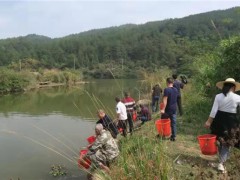 连城：展开增殖放流活动 助力美丽乡村树立
