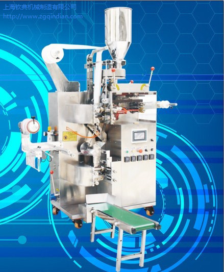 全自动茶叶袋泡茶包装机/全自动绿茶滤纸包包装机械/钦典供